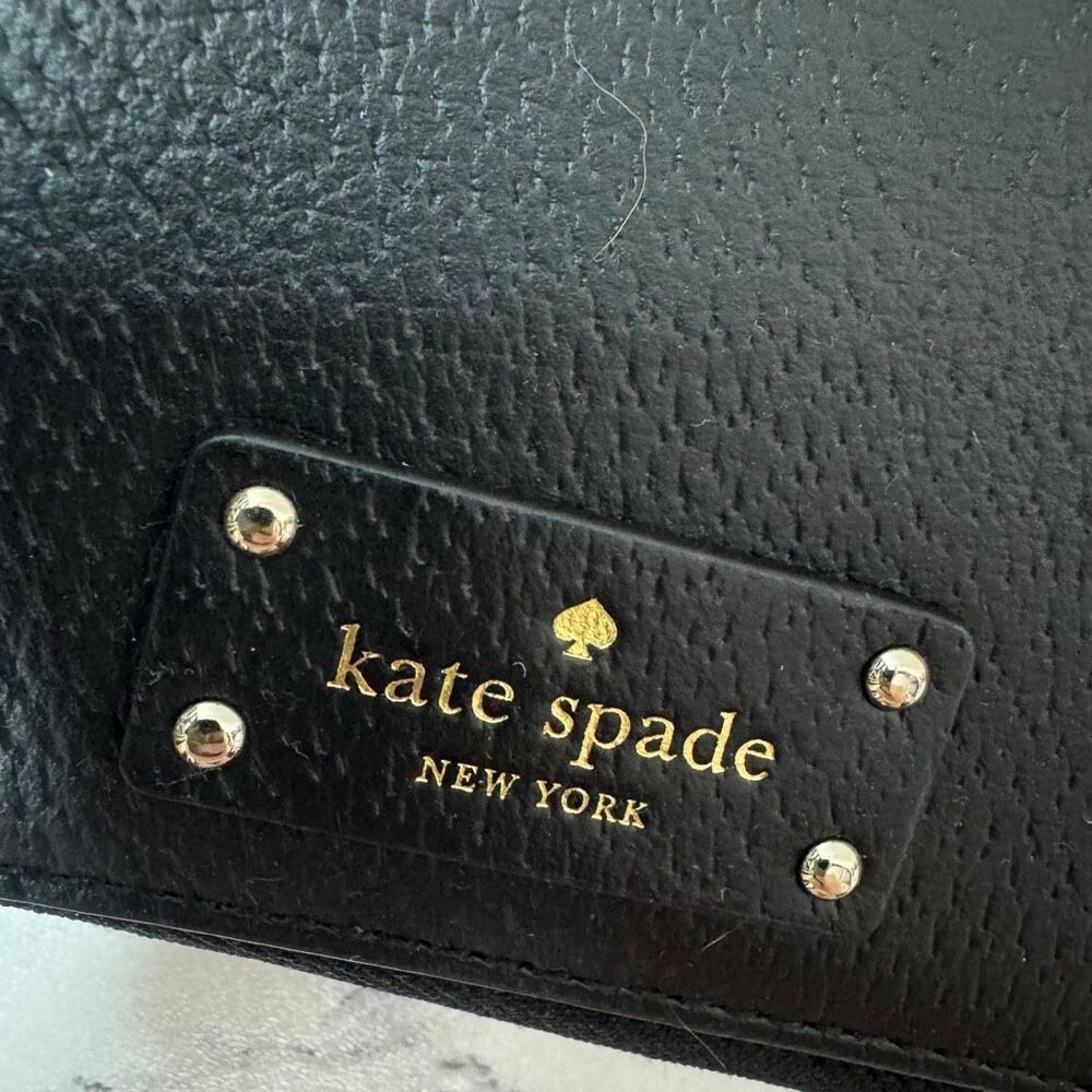 Kate Spade Black Wellesley Planner - Picture 2 of 6